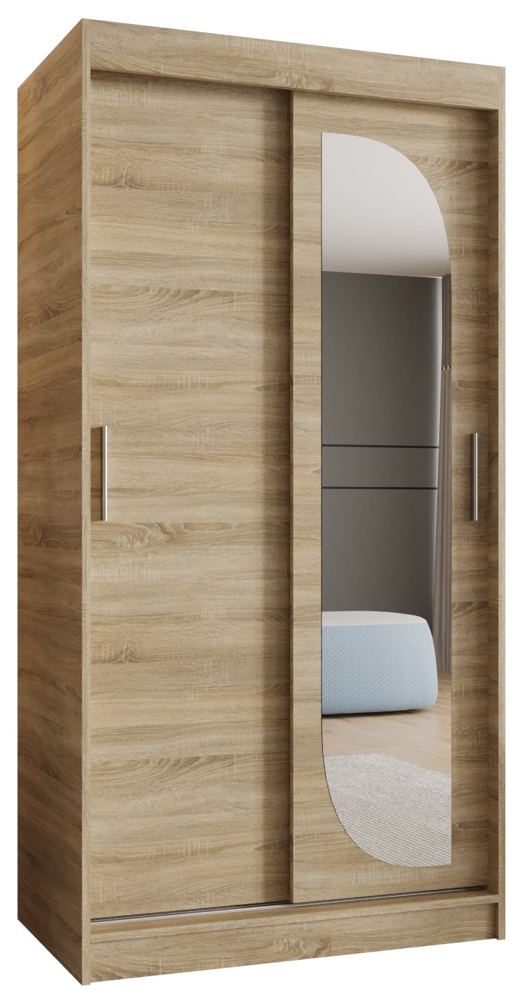 Szafa przesuwna garderoba LUCY 100 x 62 x 200 cm Sonoma - Abiks Meble