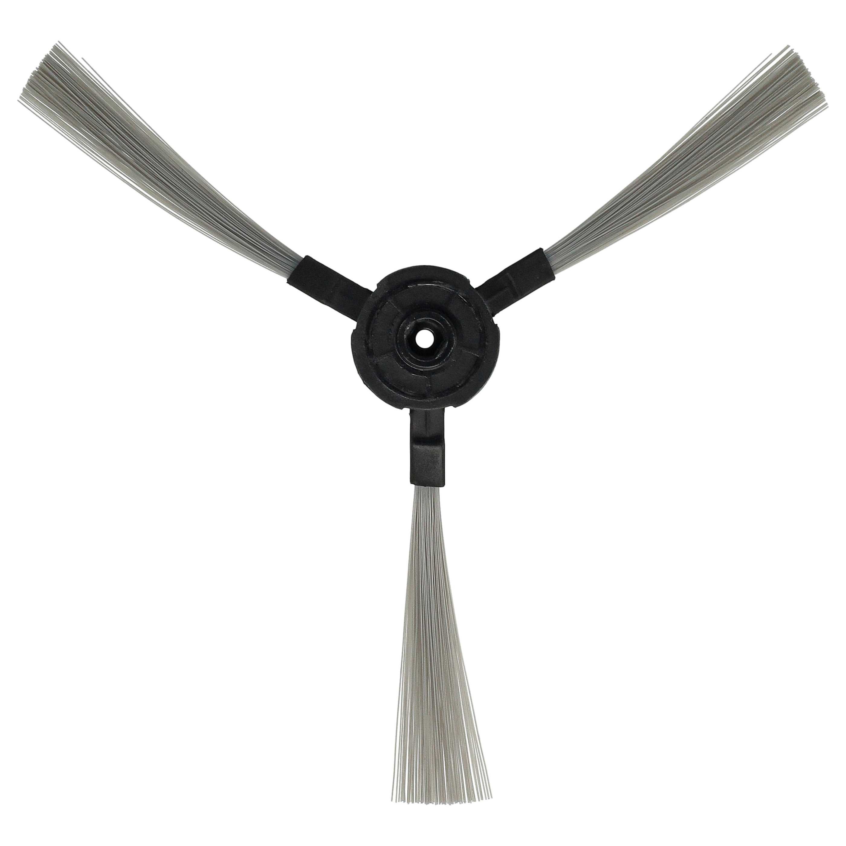 vhbw Brosse latérale compatible avec Klarstein aspirateur robot, Cleantouch robot aspirateur - noir / blanc - 2