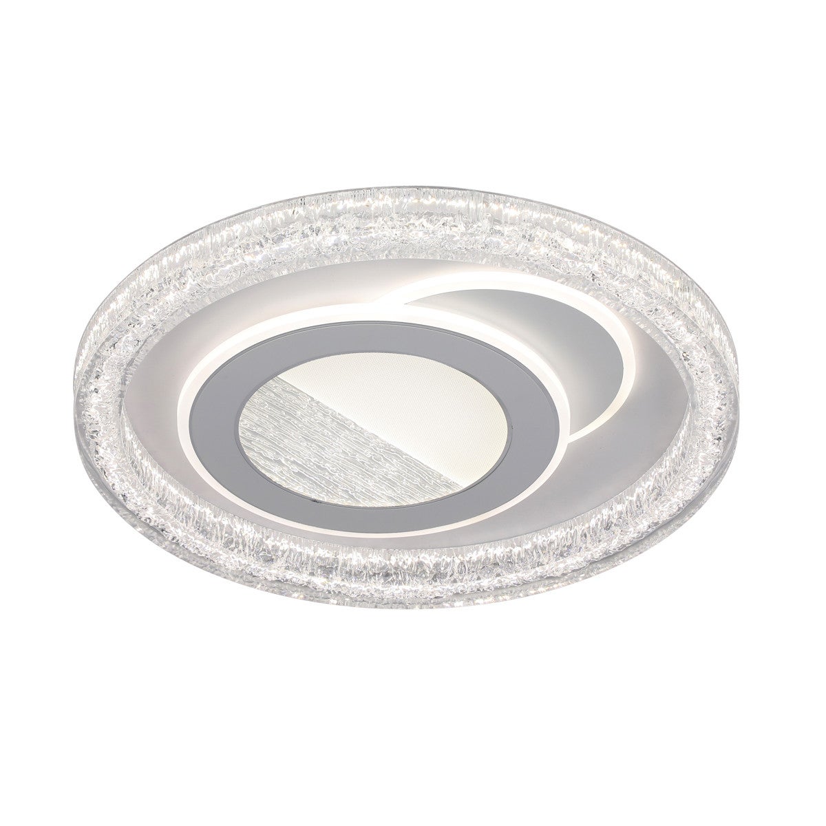 Plafon z pilotem okrągły TEMPIO LED 55W Odcienie bieli 6875lm biały wym: 7 x 50 x 50 cm IP20 Italux