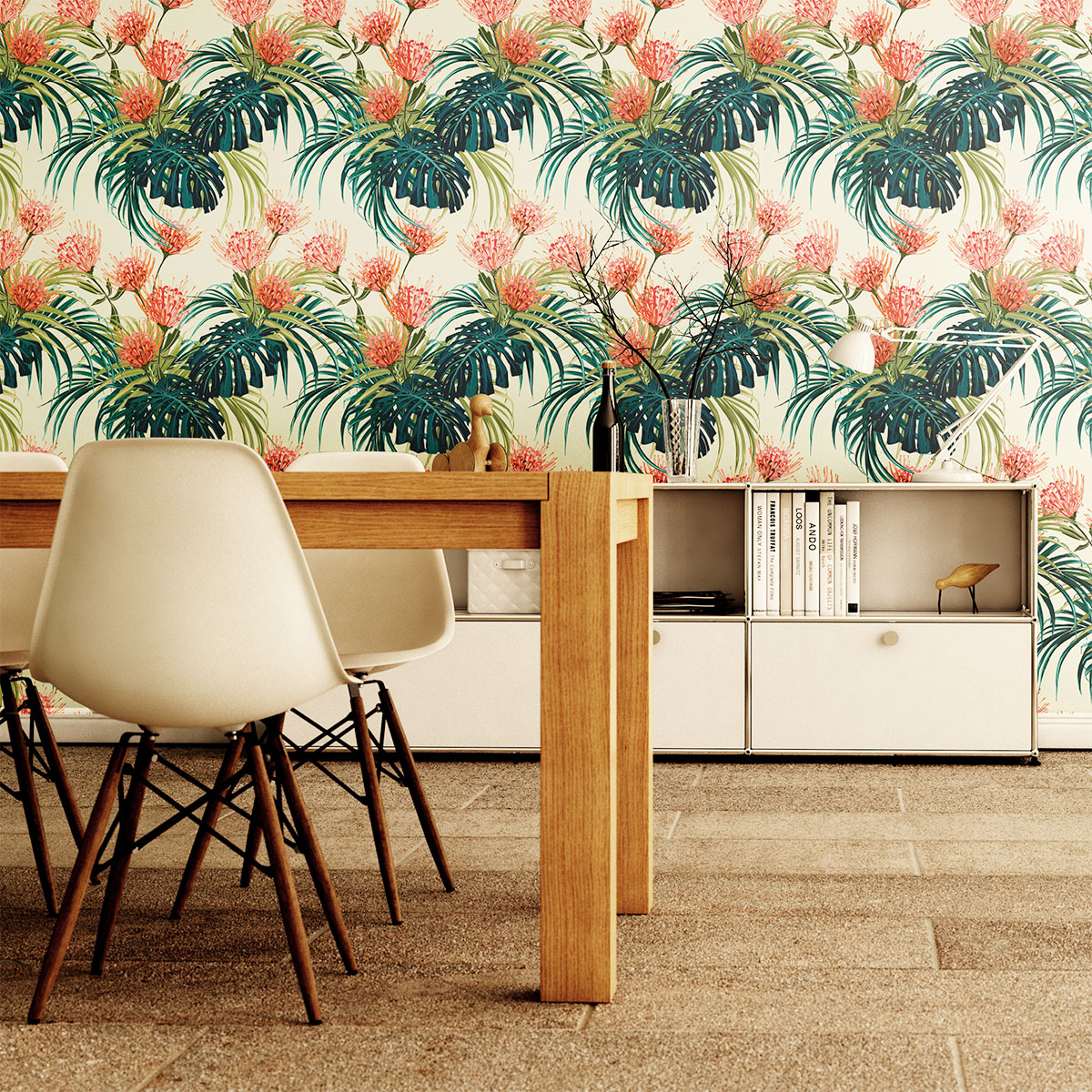 Adesivo carta da parati tropicale Sagua - Sticker adesivo - adesivi murali - 50x50cm - 3