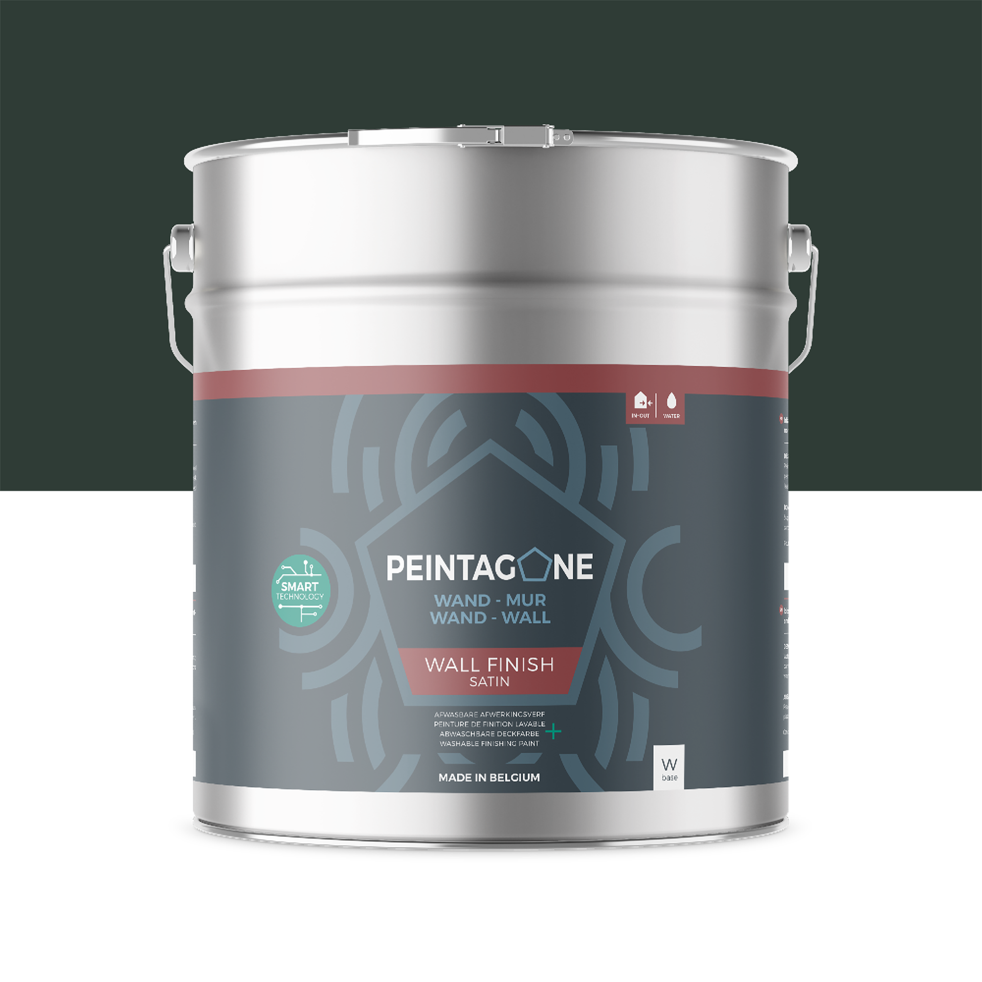 Peinture de finition ultralessivable pour murs int. & ext. - Wall ...