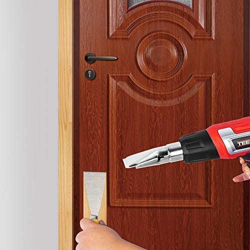 TEENO Décapeur thermique 2000W Pistolet à Air Chaud coffret avec 8 accessoires - 5