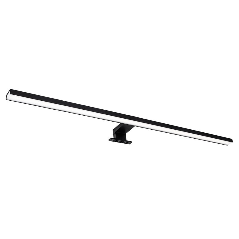 Kinkiet ścienny Samos czarno-biały LED 15W 4000K 1650lm nad lustro wym: 4,4 x 90 x 10 cm aluminium IP44 Polux