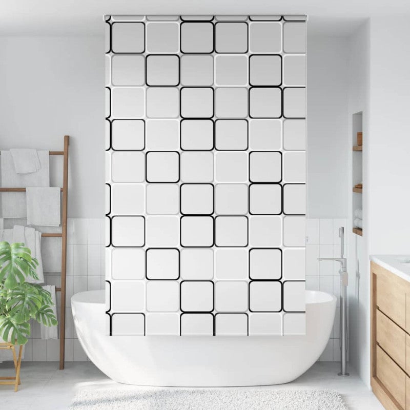 Roleta prysznicowa 140x240 cm Szerokość tkaniny 136 cm vidaXL