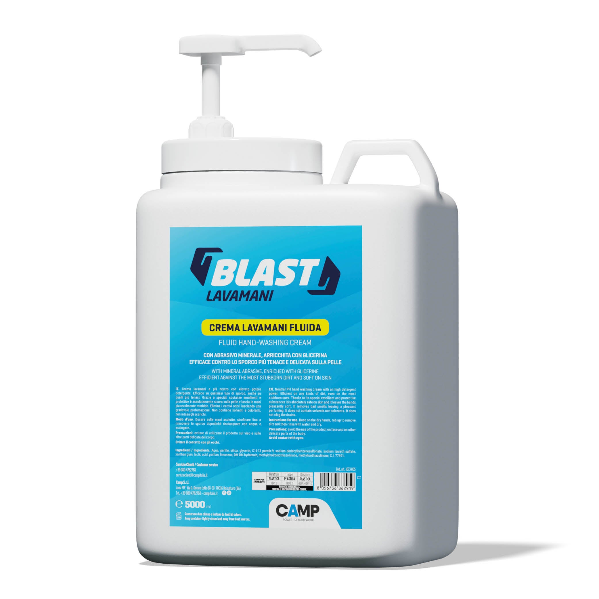 Crème Blanchissante BISMID MEGA BLAST - Hydratante, Nourrissante, Anti-taches 500ml