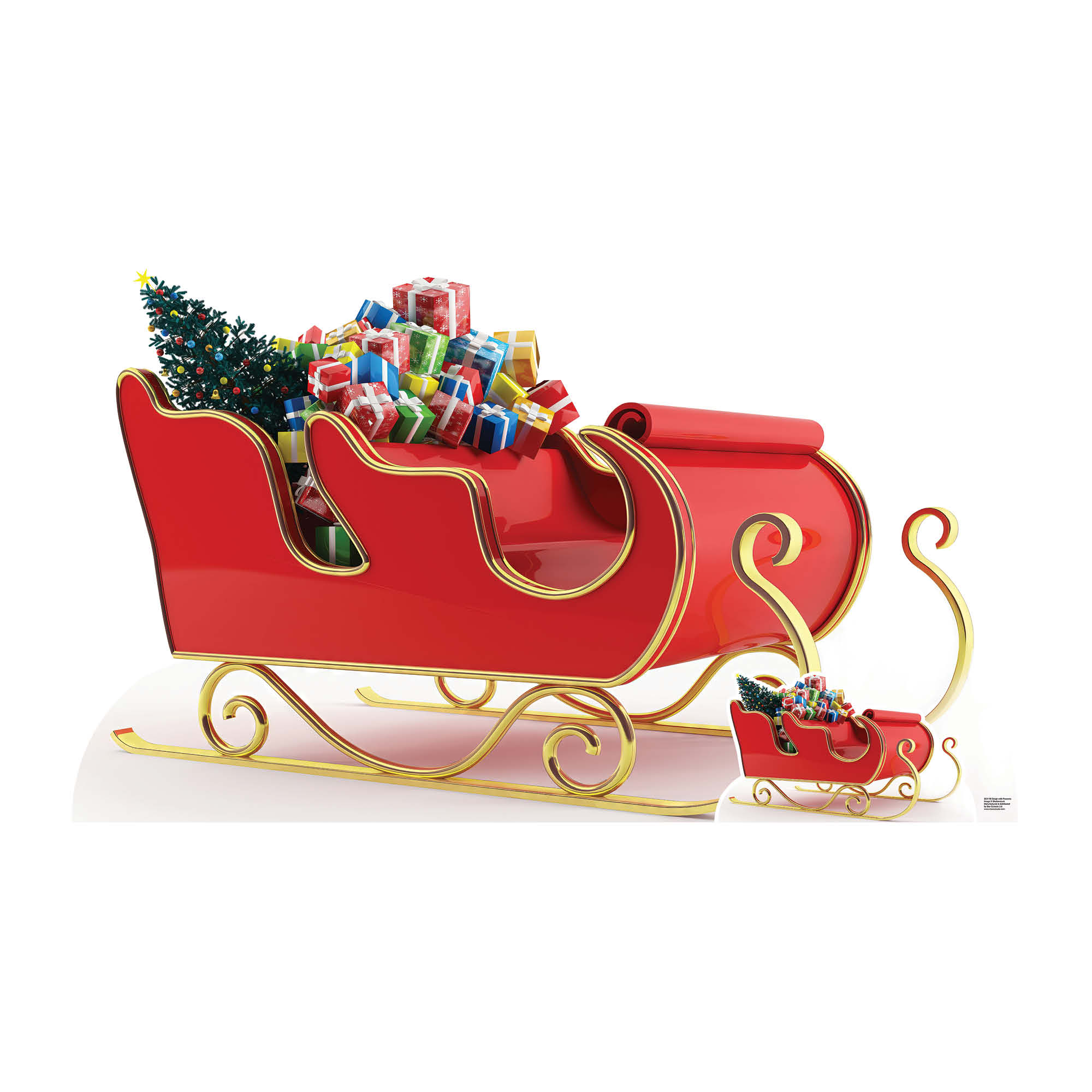 Figurine Go Diego - Traîneau Du Père Noël - Occasion Très Bon état