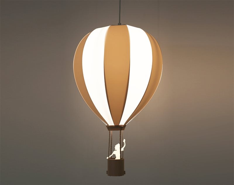 Lampe suspension enfant MONTGOLFIERE - R&M Coudert - grise - 2
