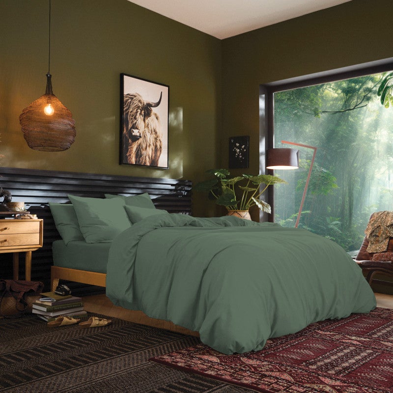 Drap housse 180 x 200 cm bonnet 30 cm 