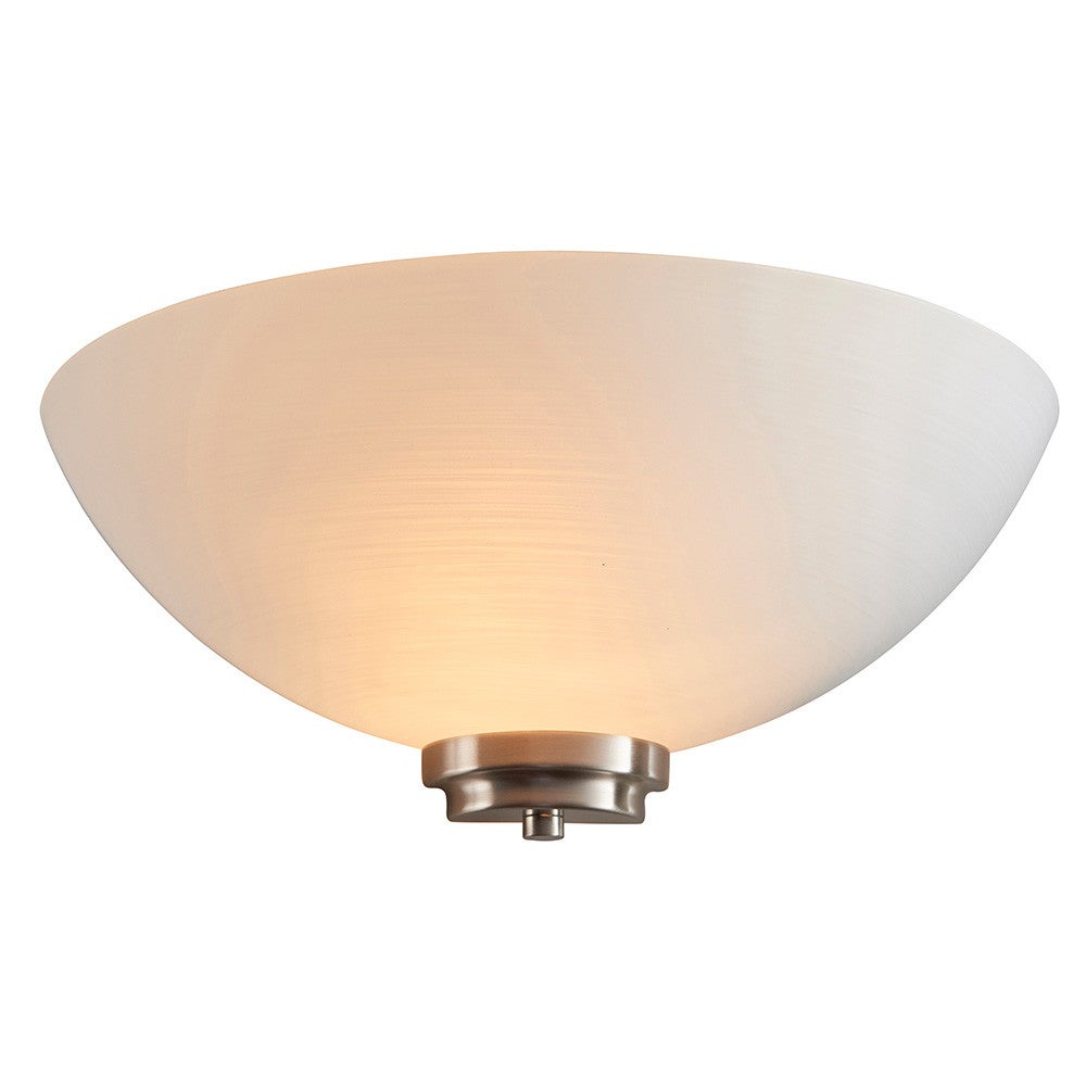 Kinkiet WELLES chromowany satynowany 1xE27x20W szkło wym:13x30x15cm IP20 Endon