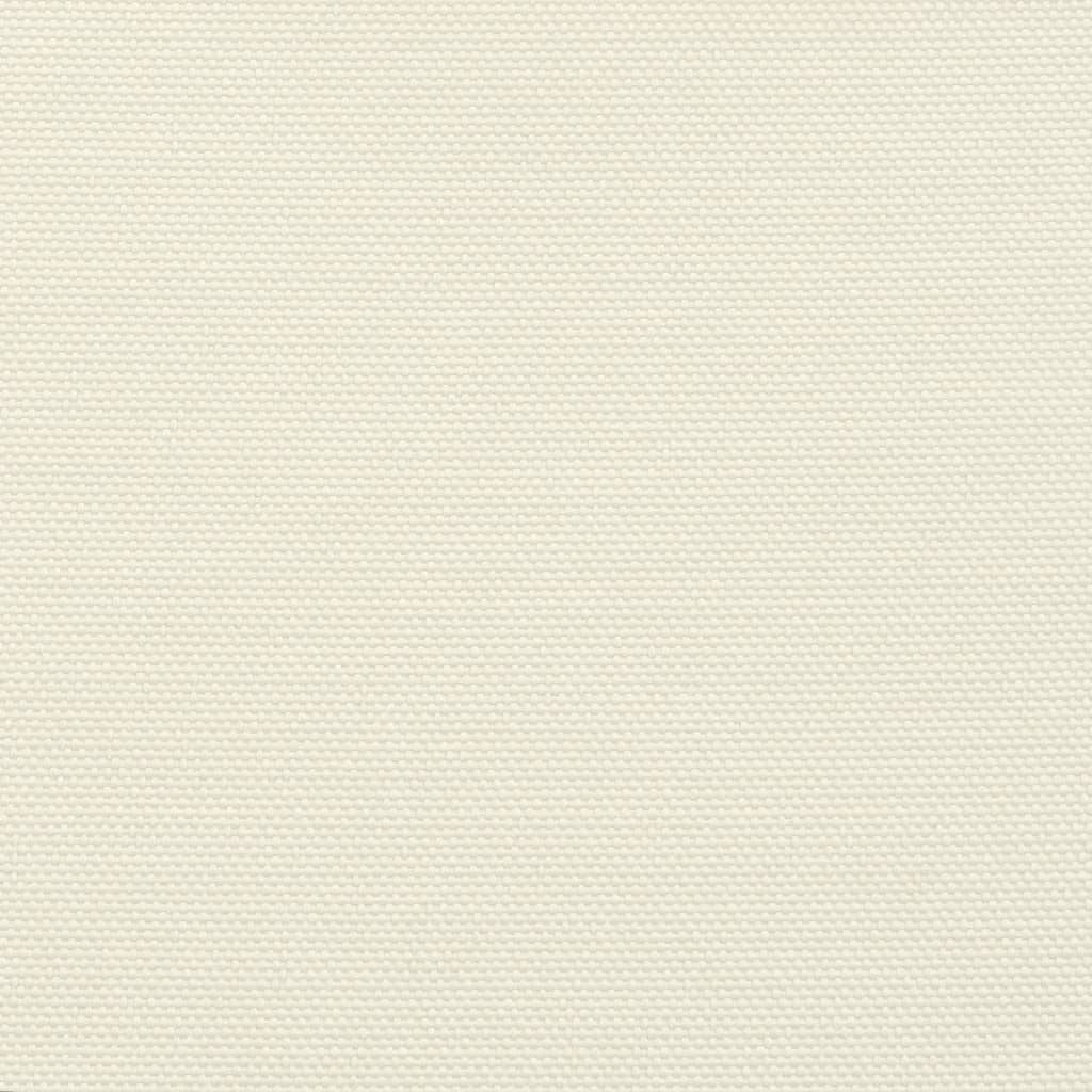 Żagiel przeciwsłoneczny prostokątny z tkaniny Oxford, 2,5 x 3 m, kolor kremowy