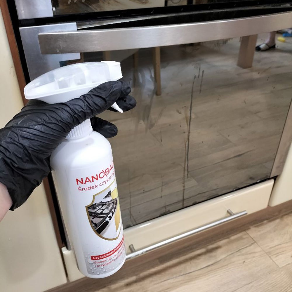 Silny Płyn do mycia przypaleń 500ml NANOBAUER do grilla piekarnika brytfanny gęsiarki - 4