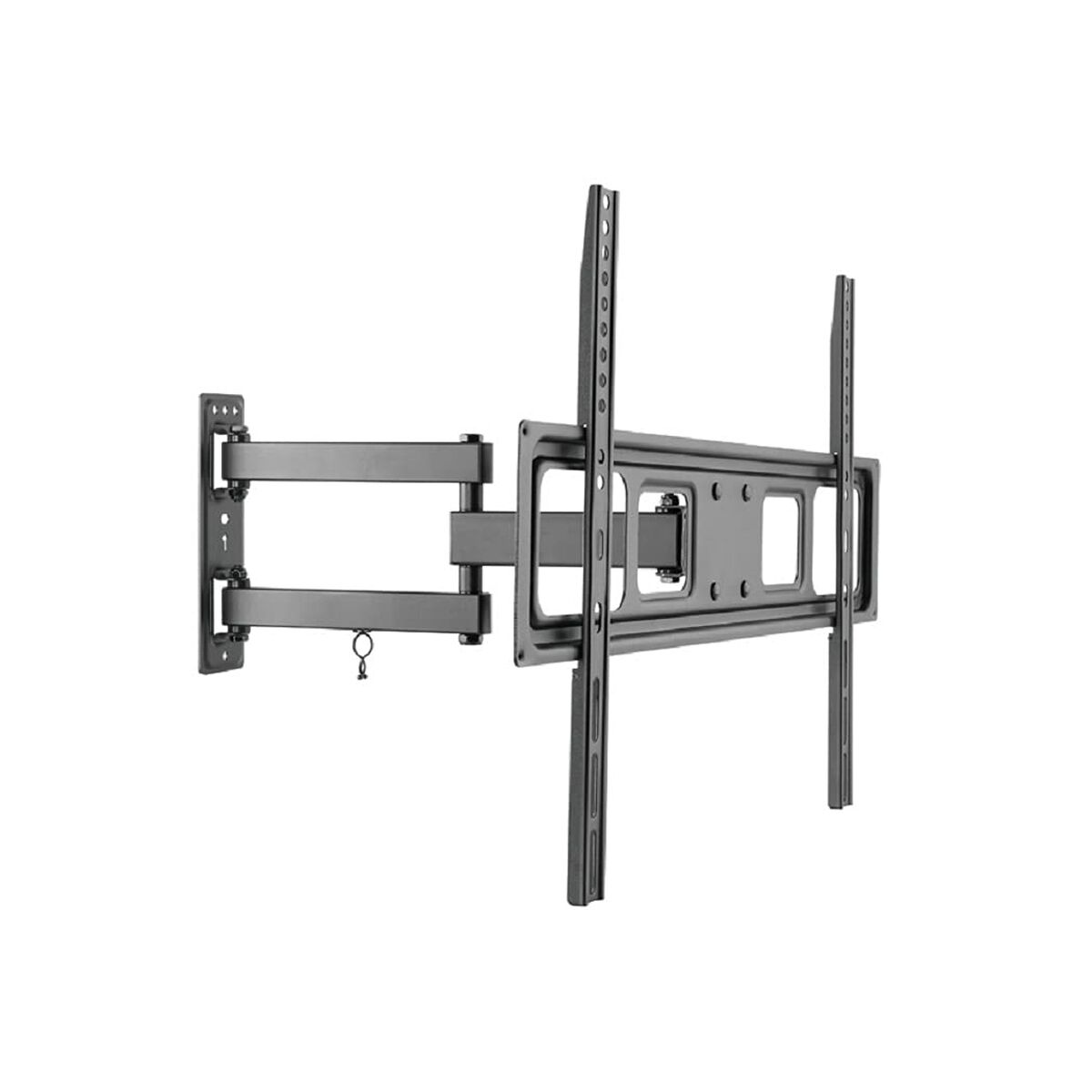 Uchwyt TV Equip 650342 do 70" Regulowany kąt nachylenia i stal nierdzewna czarna
