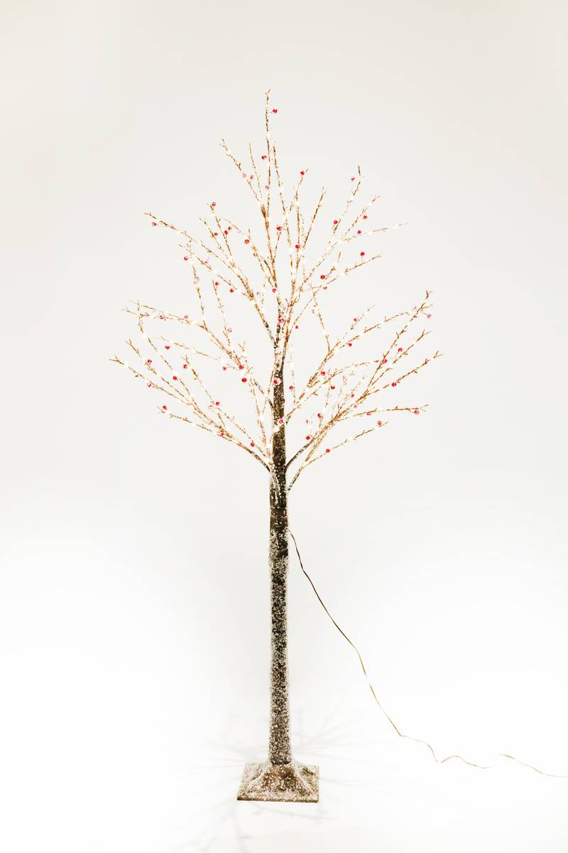 Drzewko Ogrodowe Ozdobne Led Feeric Brązowe Miedziane 115 cm 1 szt.