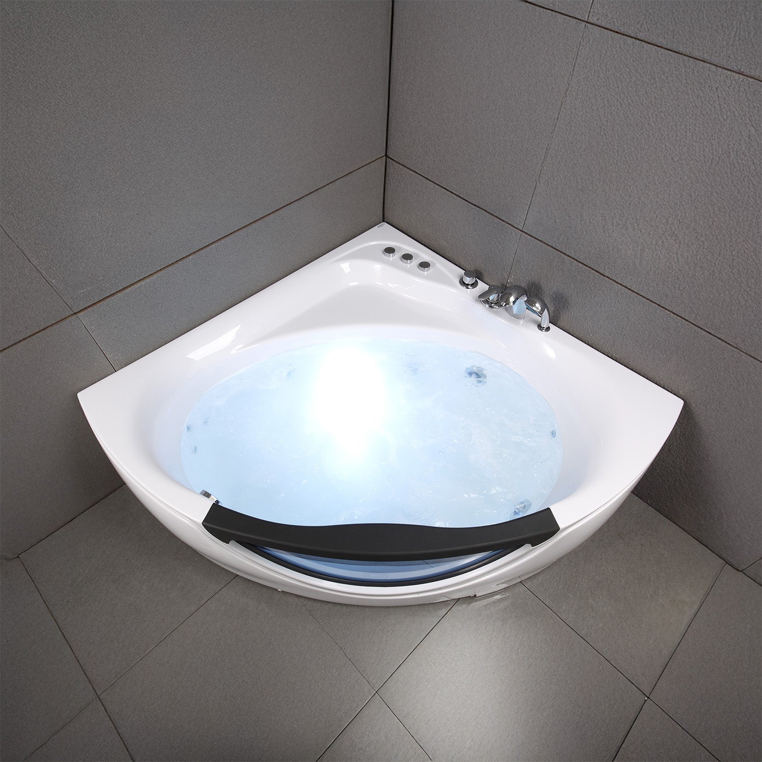 Baignoire Balnéo Tasmanie Jets 135 x135 x54 cm, by SPALINA - 9