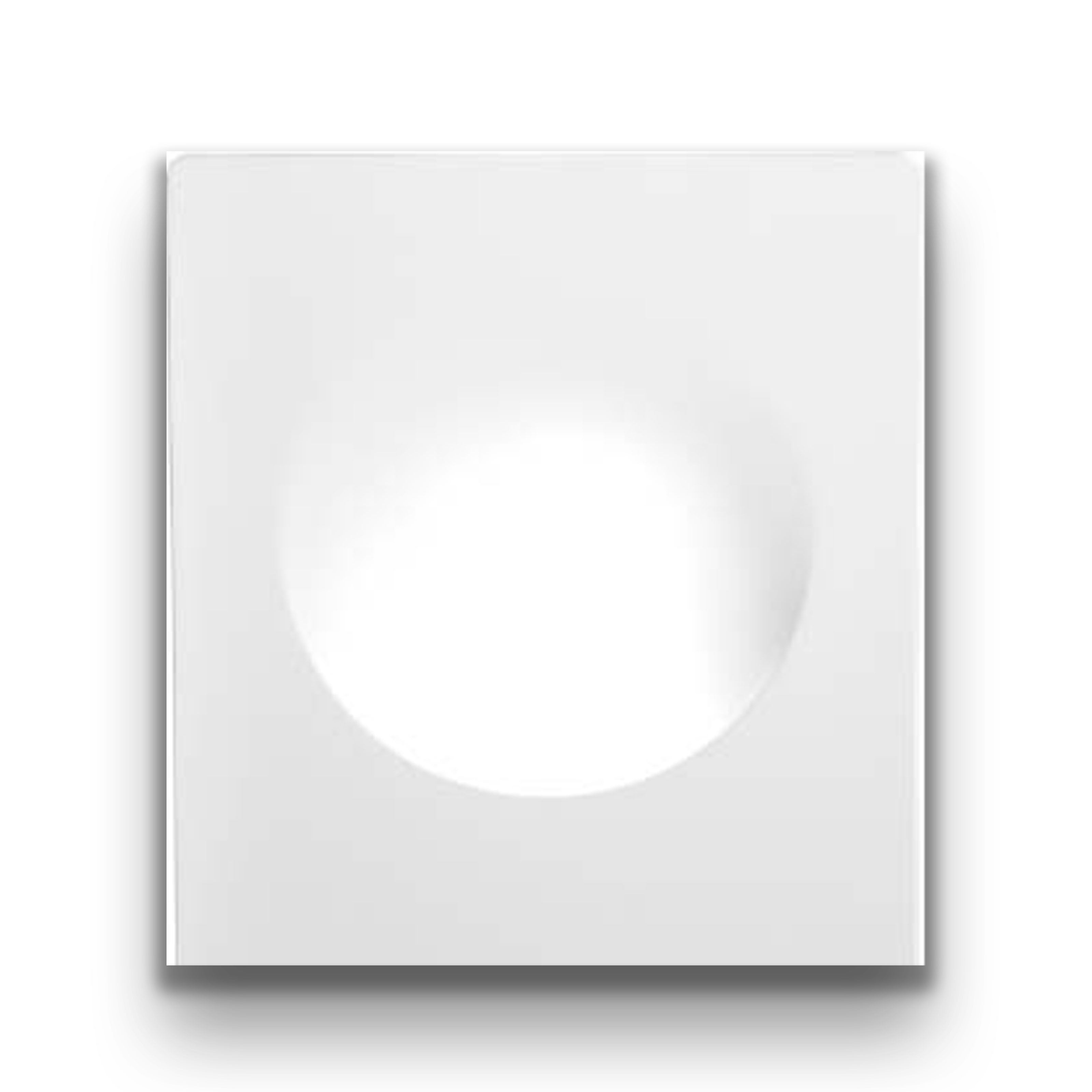 *STOCK* GHOST suporte para holofotes de gesso cerâmico de encastrar 250x210x50mm orifício 10cm 40W GU10 IP20 - 3