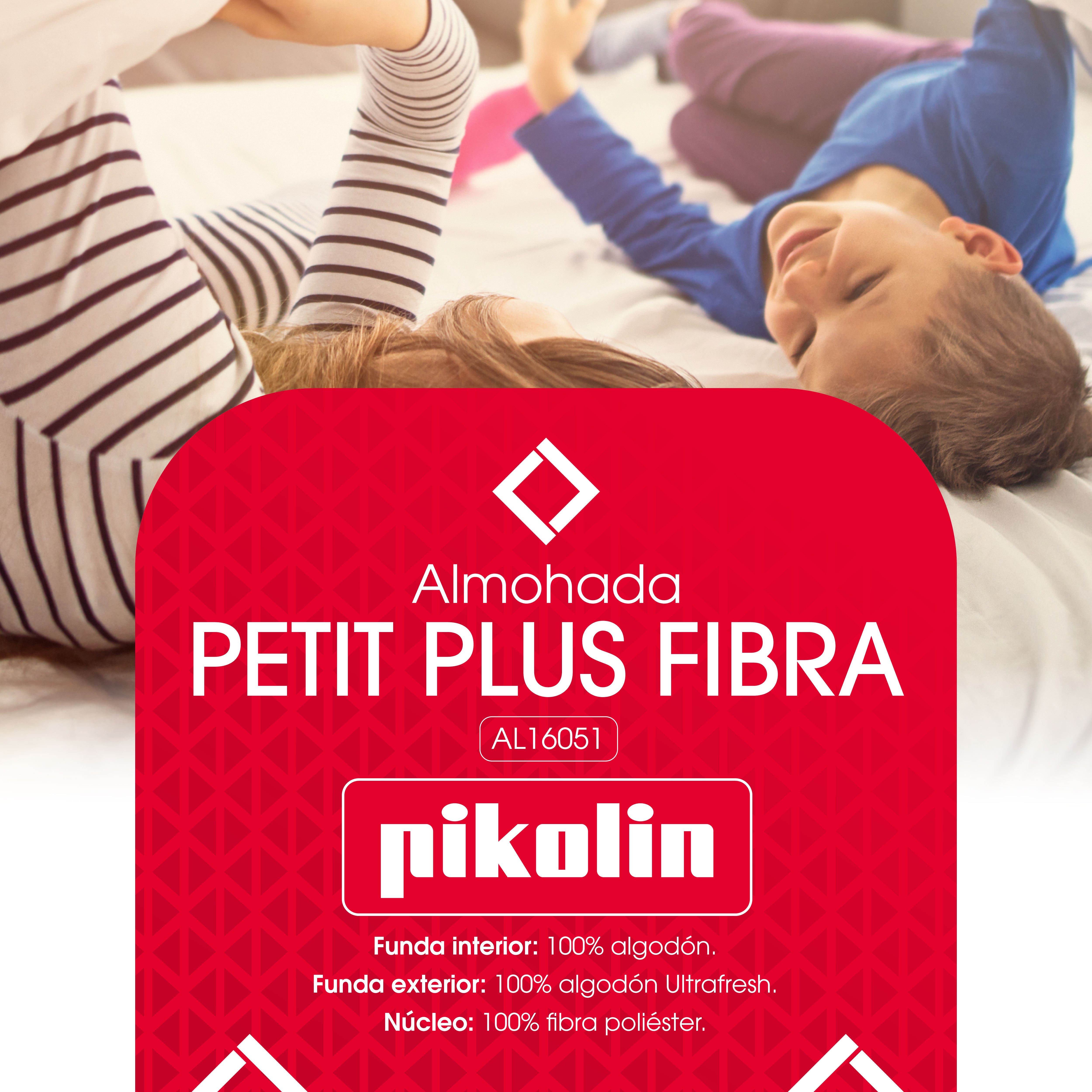 Almohada 80cm fibra PIKOLIN de firmeza baja con tratamiento Ultrafresh | PETIT PLUS - 4