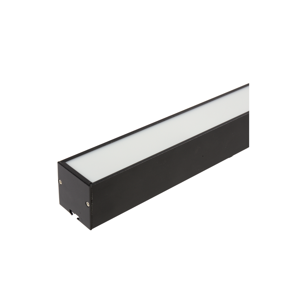Aluminiowa liniowa listwa oświetleniowa 18W 900x40mm wisząca 4200K IP20 czarna ramka