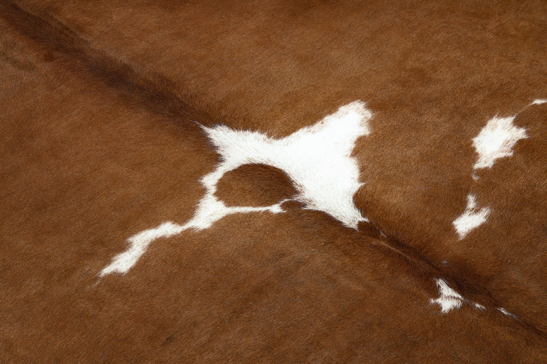 Tapis Imitation Peau de vache, Vache G5070-2, marron cuir 100x150 cm - 5