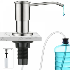 Dispenser di sapone da parete, in acciaio inossidabile 304