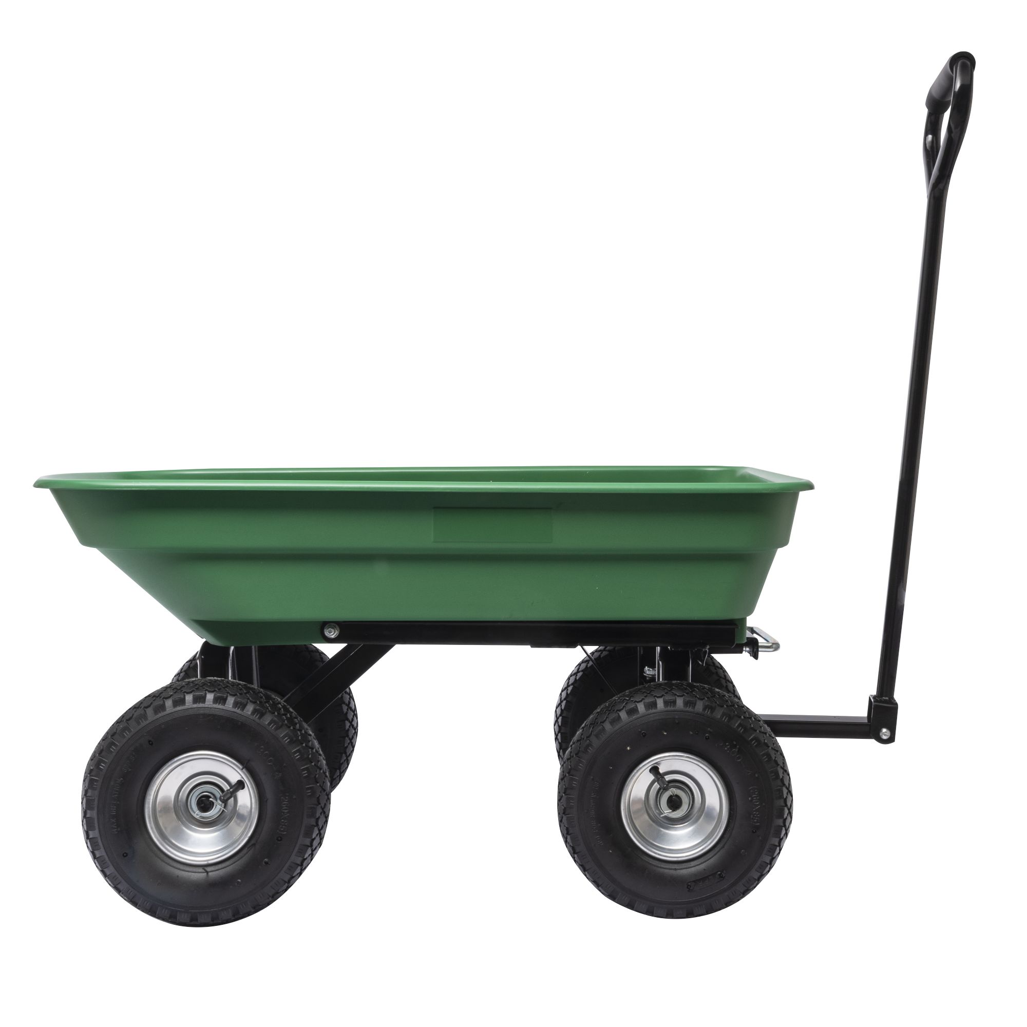 Chariot remorque de jardin 52 litres WERKA PRO - 5