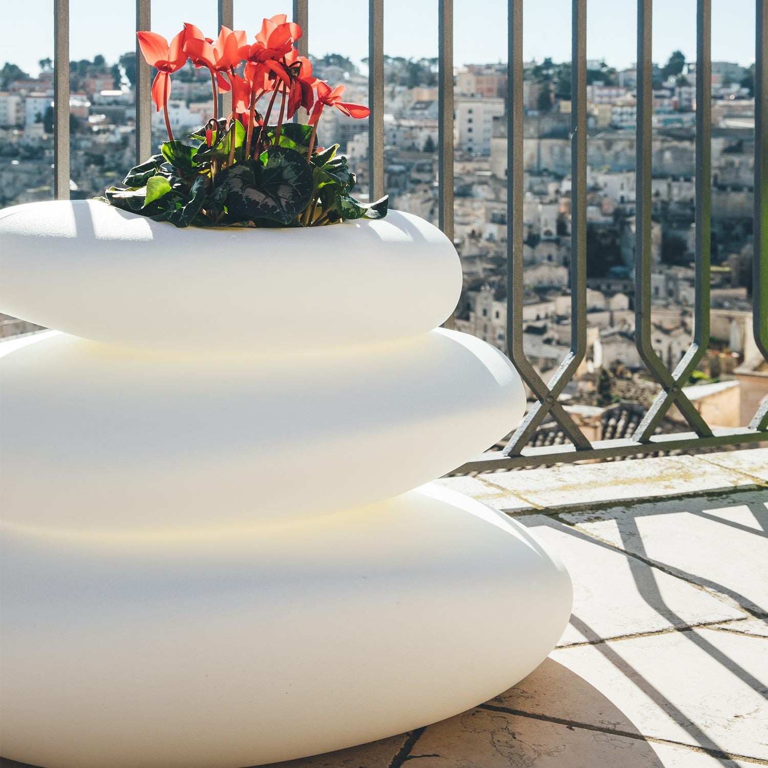 Vase Eden Brown en Polymère Monacis - Cm 75X62X47 H - 6