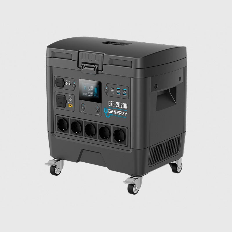 Central eléctrica Genergy GZE-2020R + 1 bateria, 1953WH/2000W - 6