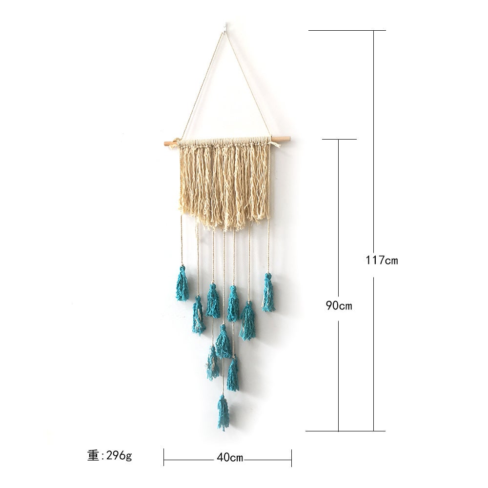Tenture Murale Indienne Artisanale Miroirs Et Perles – 50x50 Cm (occasion)