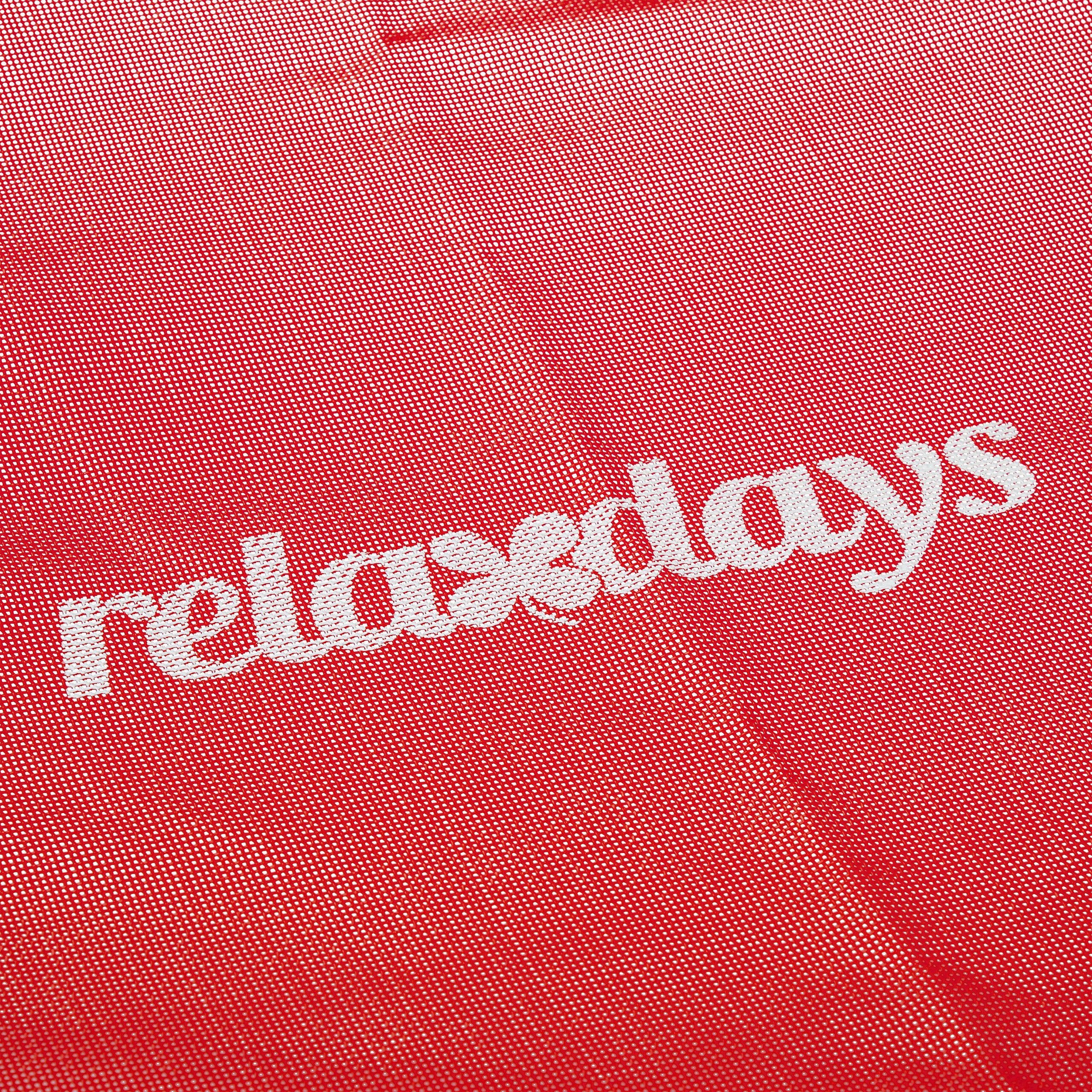 Balançoire nid d’oiseau, enfants et adultes, charge maximum 100 kg, réglable, 76x103 cm, jardin, rouge, Relaxdays - 8