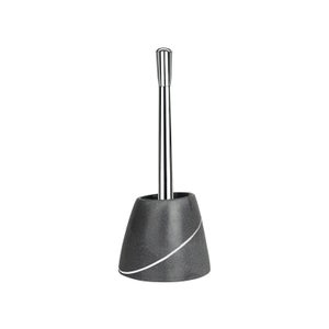 Escobillero De Madera METAFORM Mathilde - Nogal Envejecido - 14.5 X 36 X 15.5 Cm