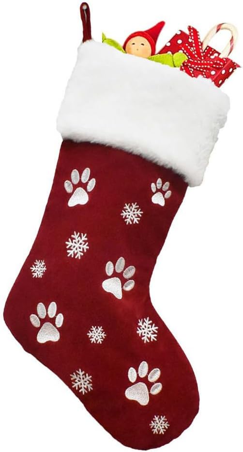 Chaussette De Noël | Bas De Noël À Remplir | A Accrocher Sur La