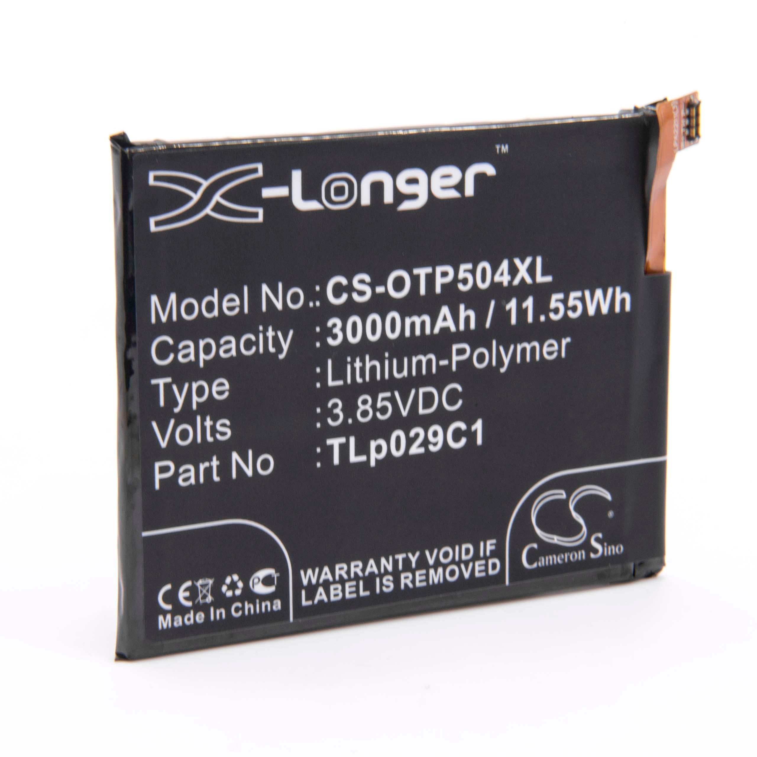 Batteria Interna Sostitutiva Per Alcatel A30, 3V, 3c, 5099, 5026, 5049W E BlackBerry KEY2 LE BBE100