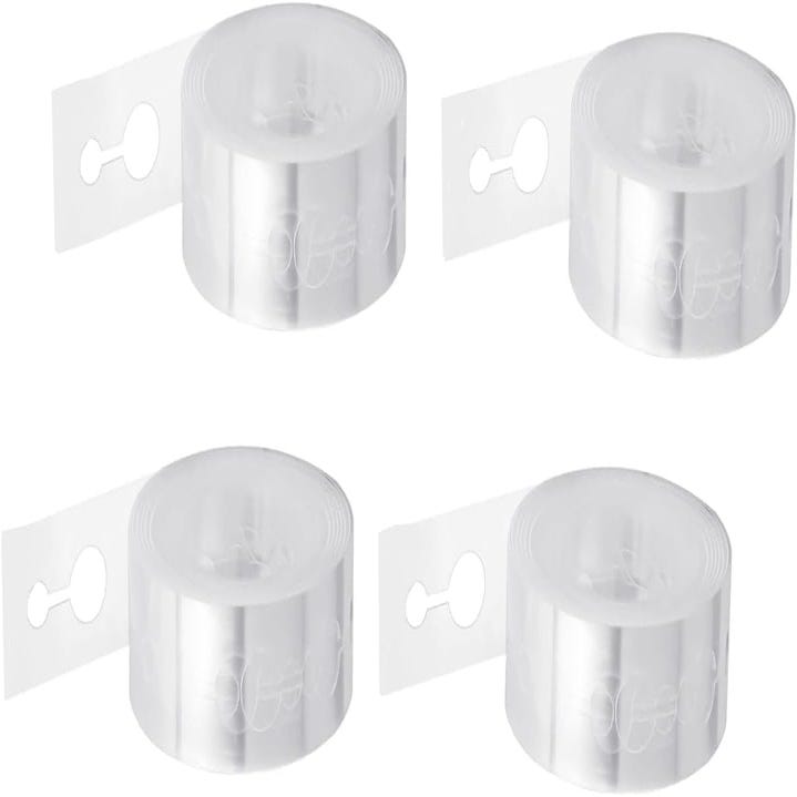 Nastro Per Archi Di Palloncini: 8 Rotoli Da 5m (totale 40m), Striscia In Plastica Con Fori, Per Ghirlande E Decorazioni Feste