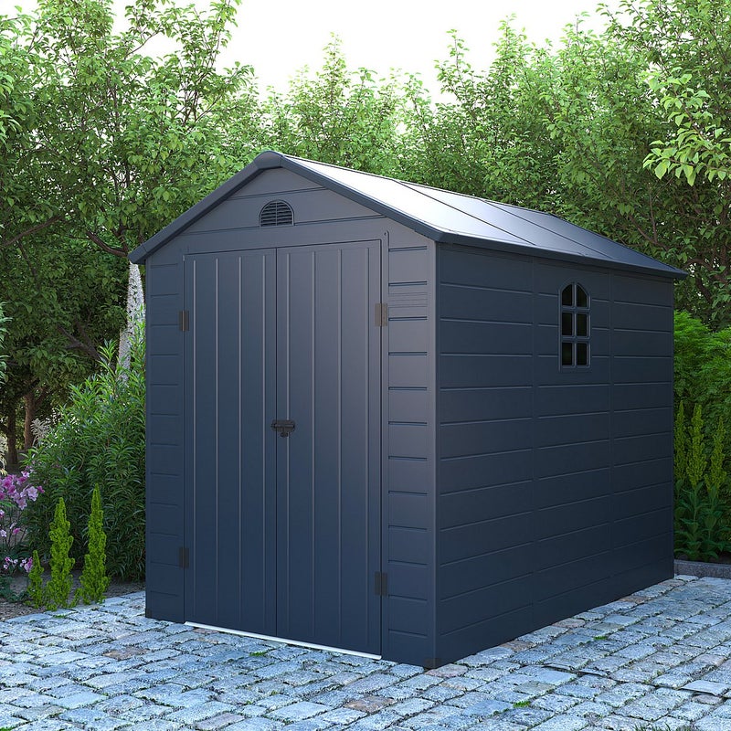 Schowek ogrodowy z antracytowej żywicy 5,32 m² - CESIO