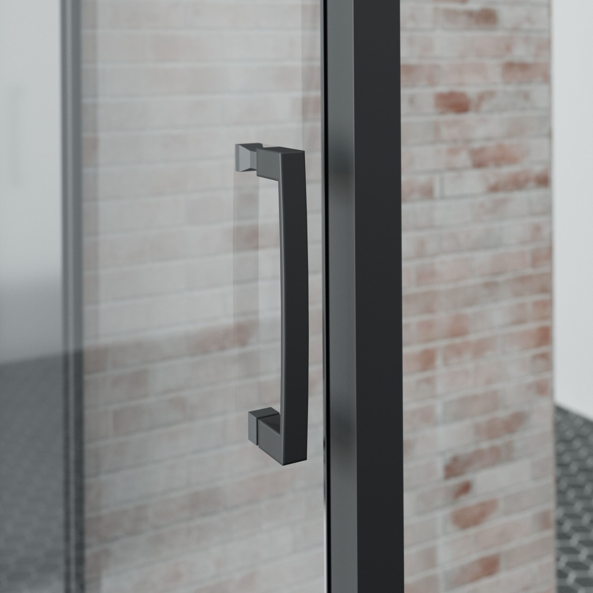 Schulte cabine de douche intégrale 85x115x215cm, montage réversible, verre 5mm, cabine de douche complète, hydromassante, porte coulissante, noir,Bali - 3