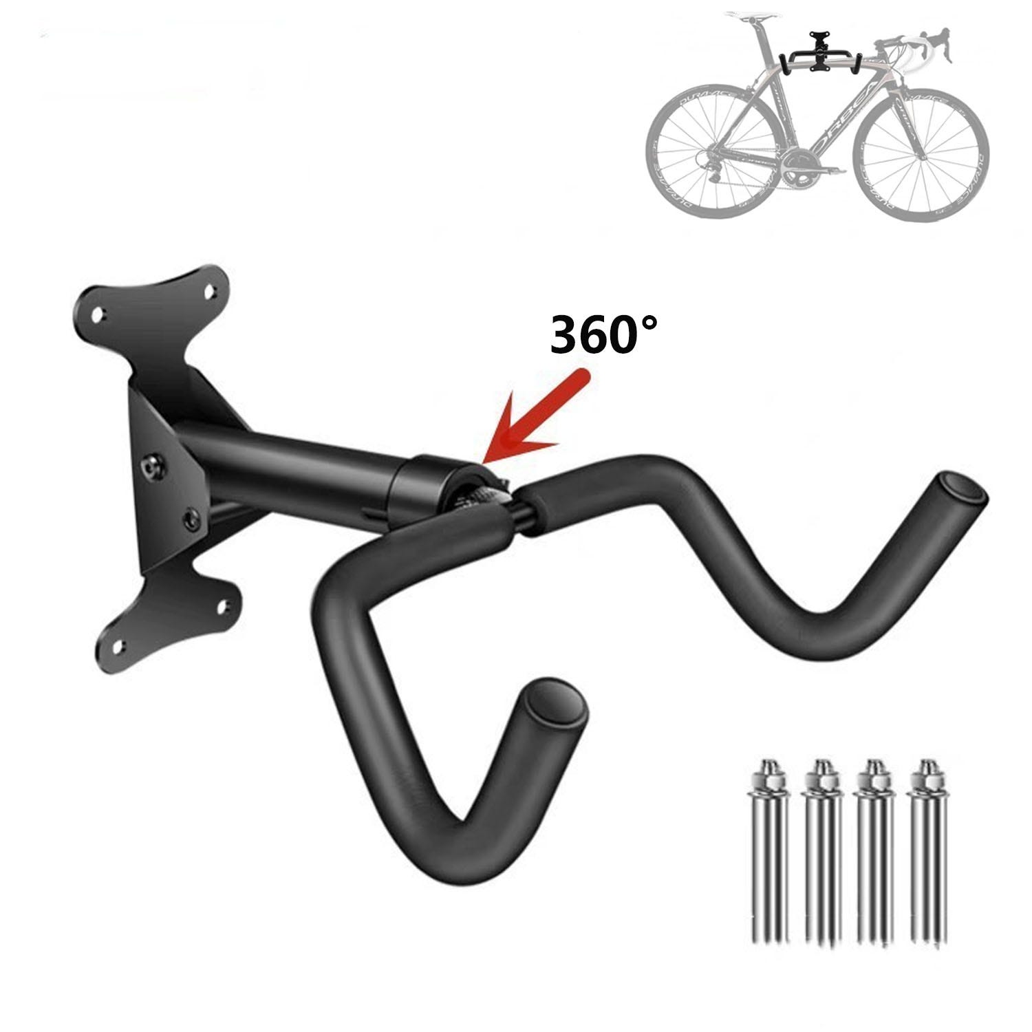 Auto Leroy Merlin Colgador Bicicleta Soporte De Pared Giratorio