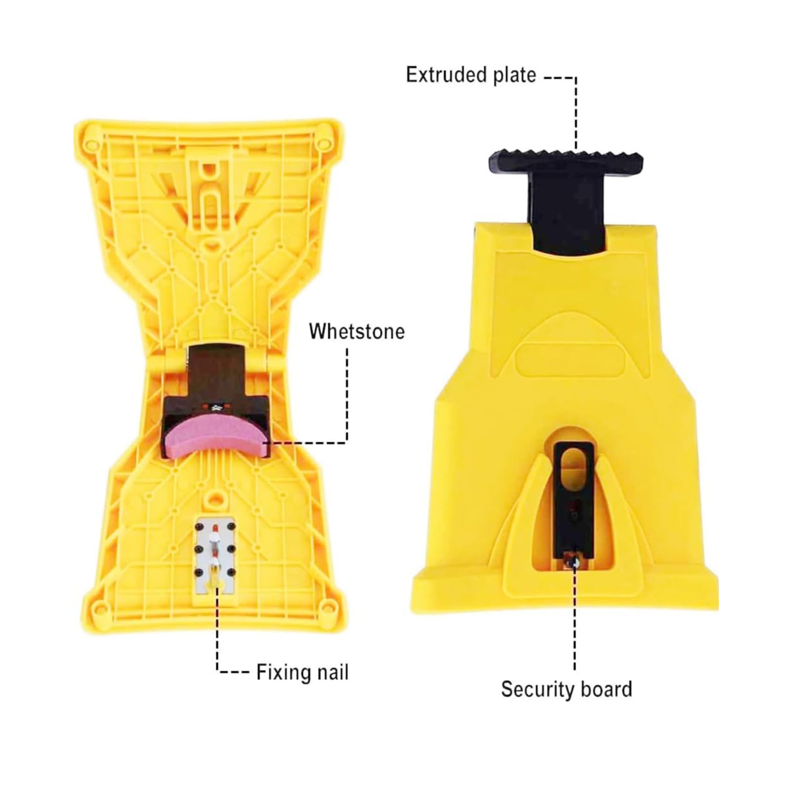 Affûteur de tronçonneuse portable, affûteur de tronçonneuse 14/16/18/20 pouces, affûteur de tronçonneuse universel, outils d'affûtage - 6