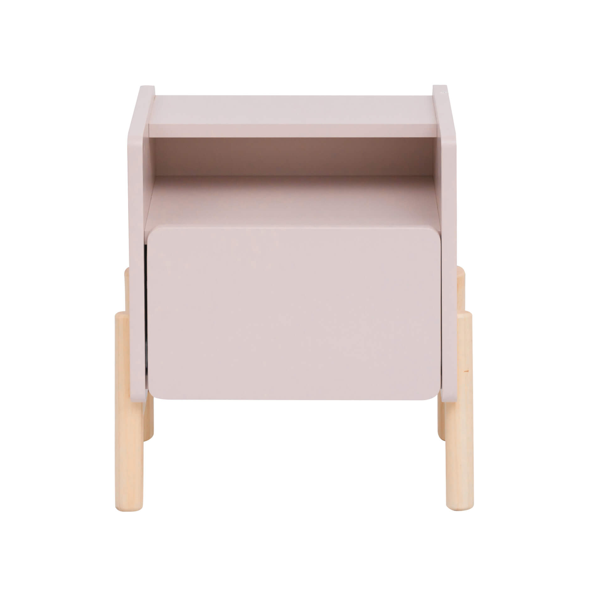 Bureau pour enfants blanc et marron, 70x90x50 cm | Maisons du Monde