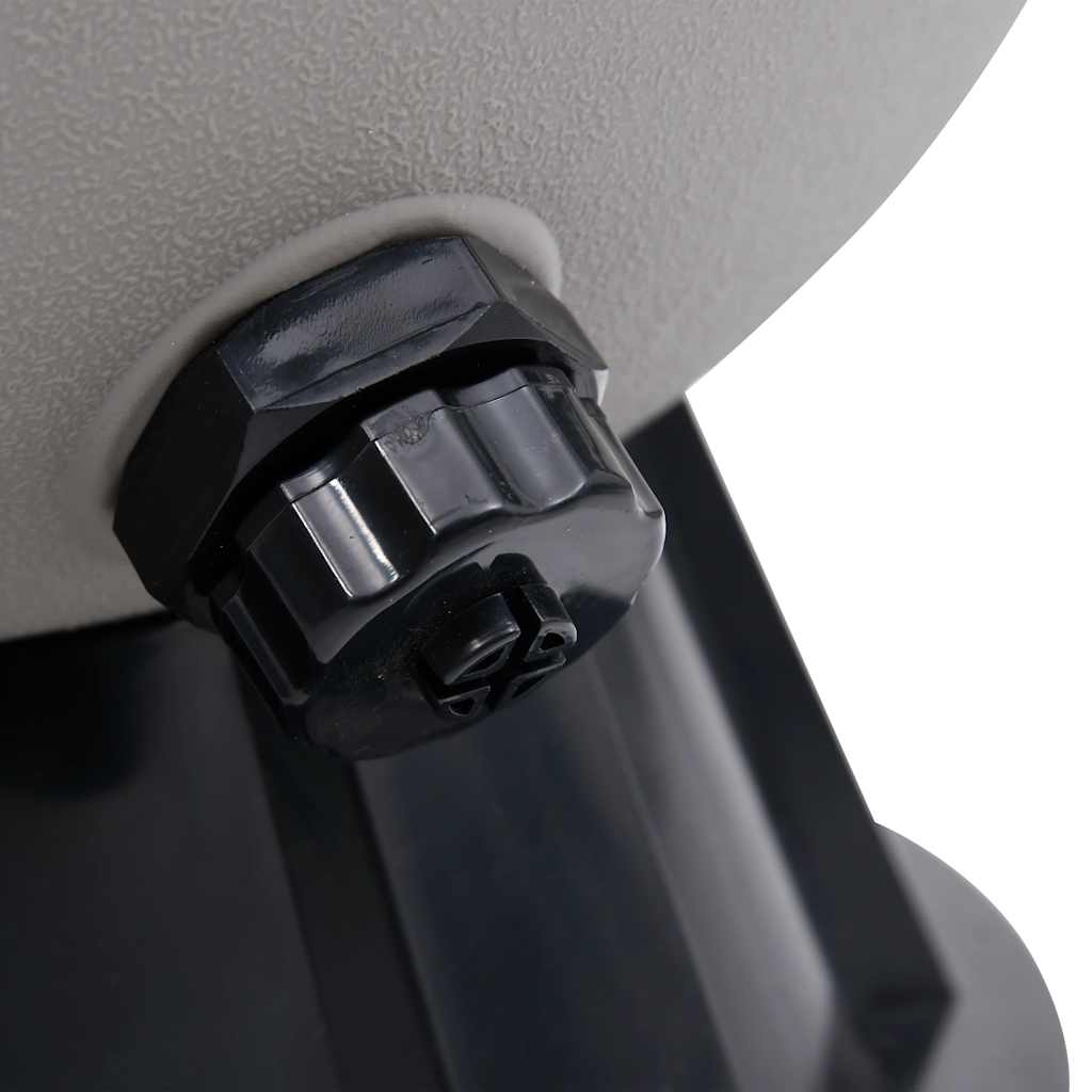 Maison Exclusive - Filtro a Sabbia Laterale per Piscine Valvola 6 Vie 350mm Grigio - 6