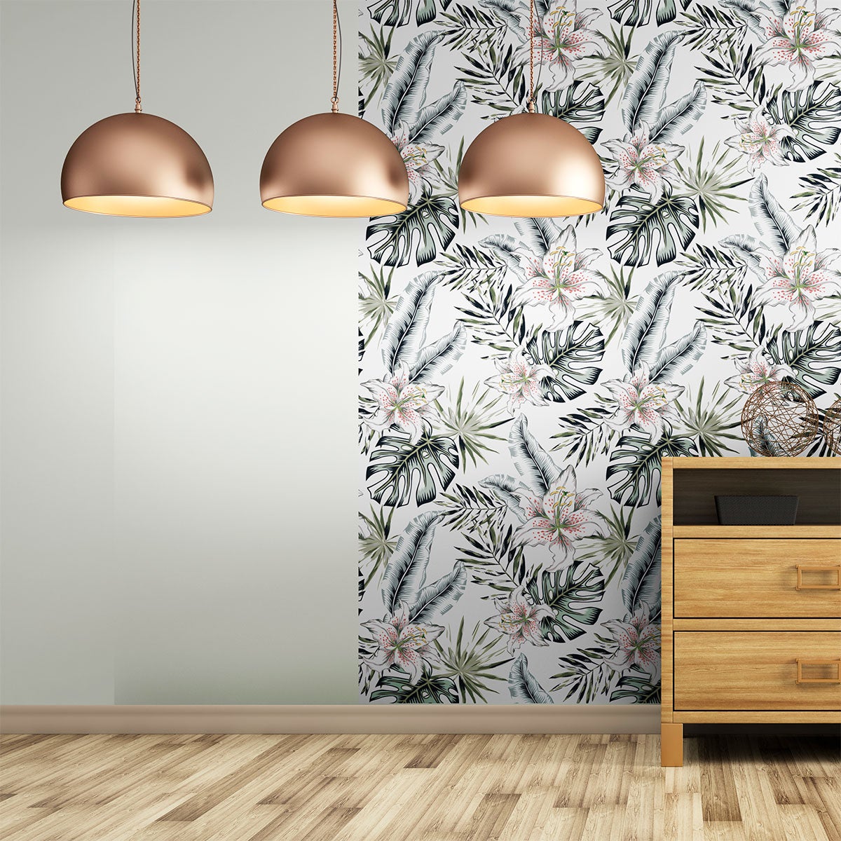 Adesivo arazzo tropicale Matanzas - Sticker adesivo - adesivi murali - 60x60cm - 3