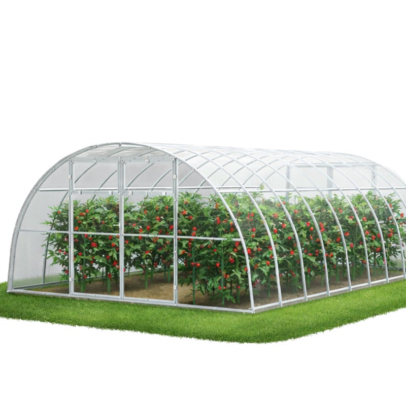 Szklarnia ogrodowa Tunel 4x6 m profile 40x20 poliwęglan 4mm - Szklarnia z poliwęglanu