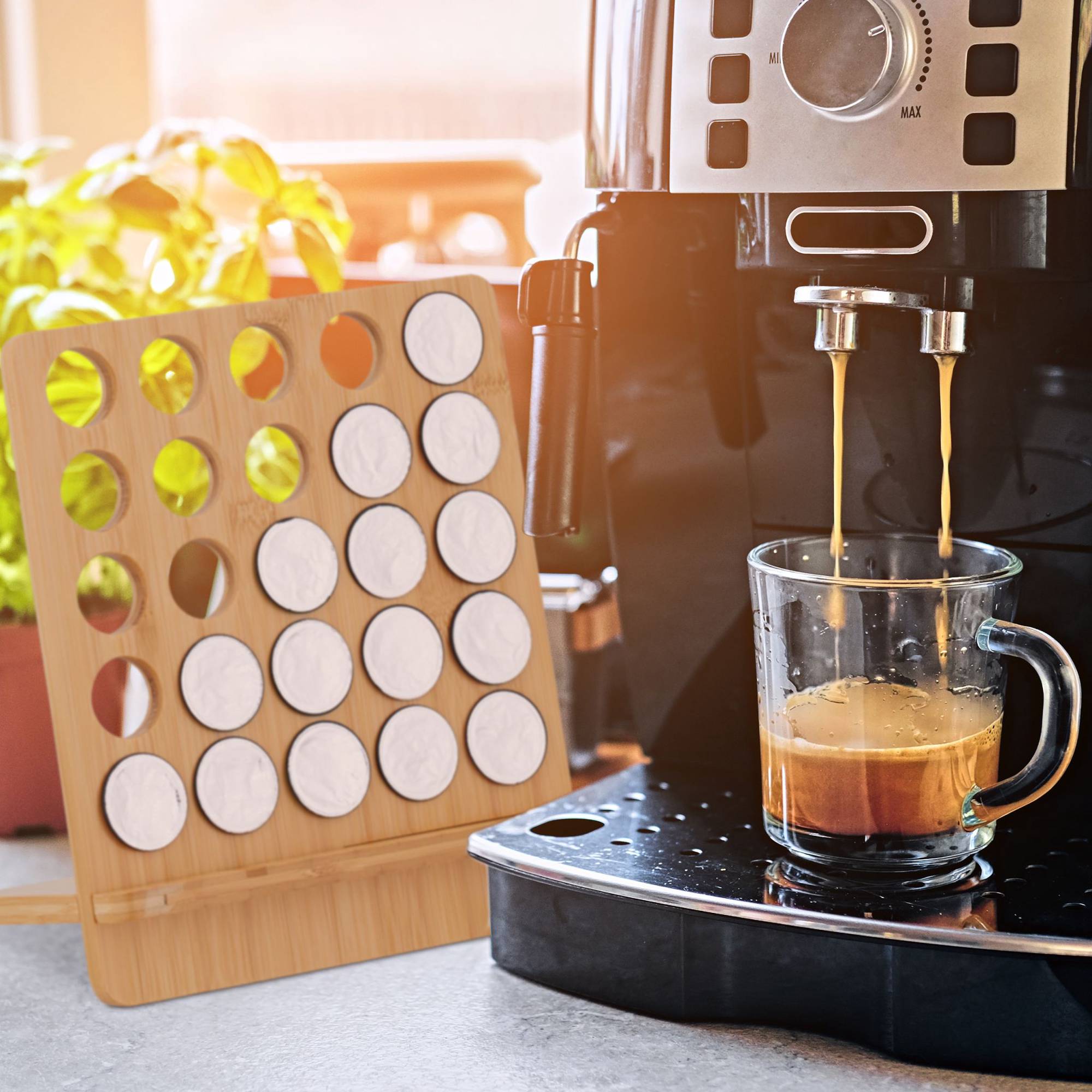 Porte-capsules Nespresso pour 25 capsules | Leroy Merlin