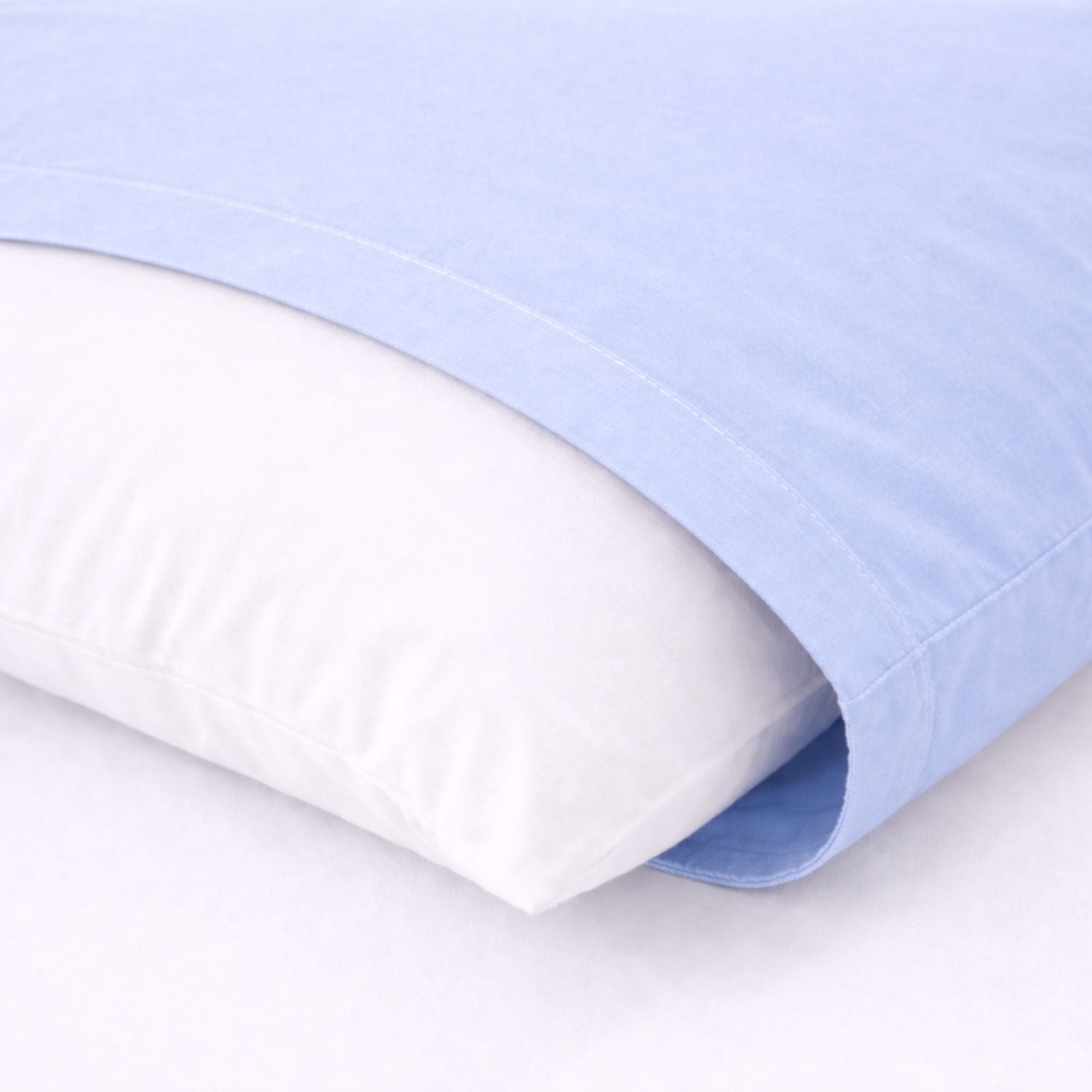 Pack 2 Fundas Almohada Azul 75cm - 100% Algodón - Donegal Collections - 4