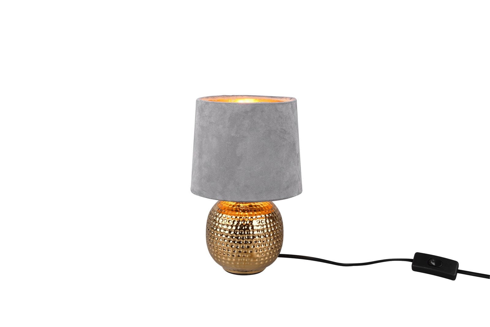 Lampa stołowa złota szara SOPHIA RL R50821011