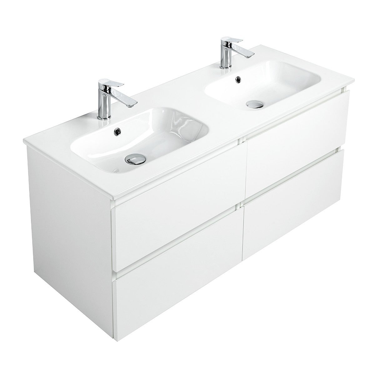 Vasque double céramique 120Cm KALI - 4