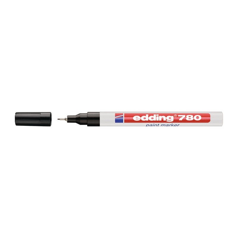 Edding 250 Pennarello Per Lavagne Bianche Punta Conica - Inchiostro Inodore, Cap-off, Fusto Alluminio - 2
