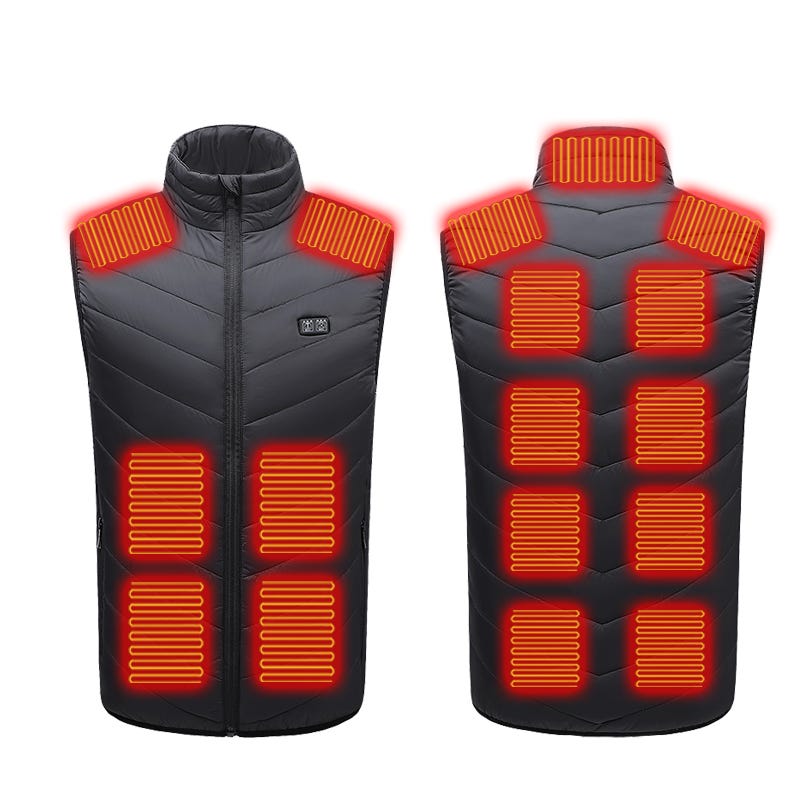 Gilet Chauffant - Mixte - USB - Résistant à l'eau - Léger - Confortable Gilet Chauffant - Mixte - USB - Résistant à l'eau - Léger - Confortable
