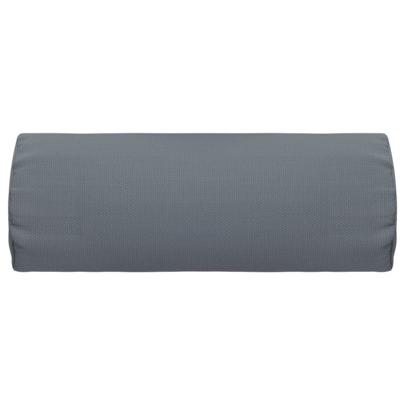 Poduszka zagłówek na krzesło, szara, 40x7,5x15 cm, textilene vidaXL - 2