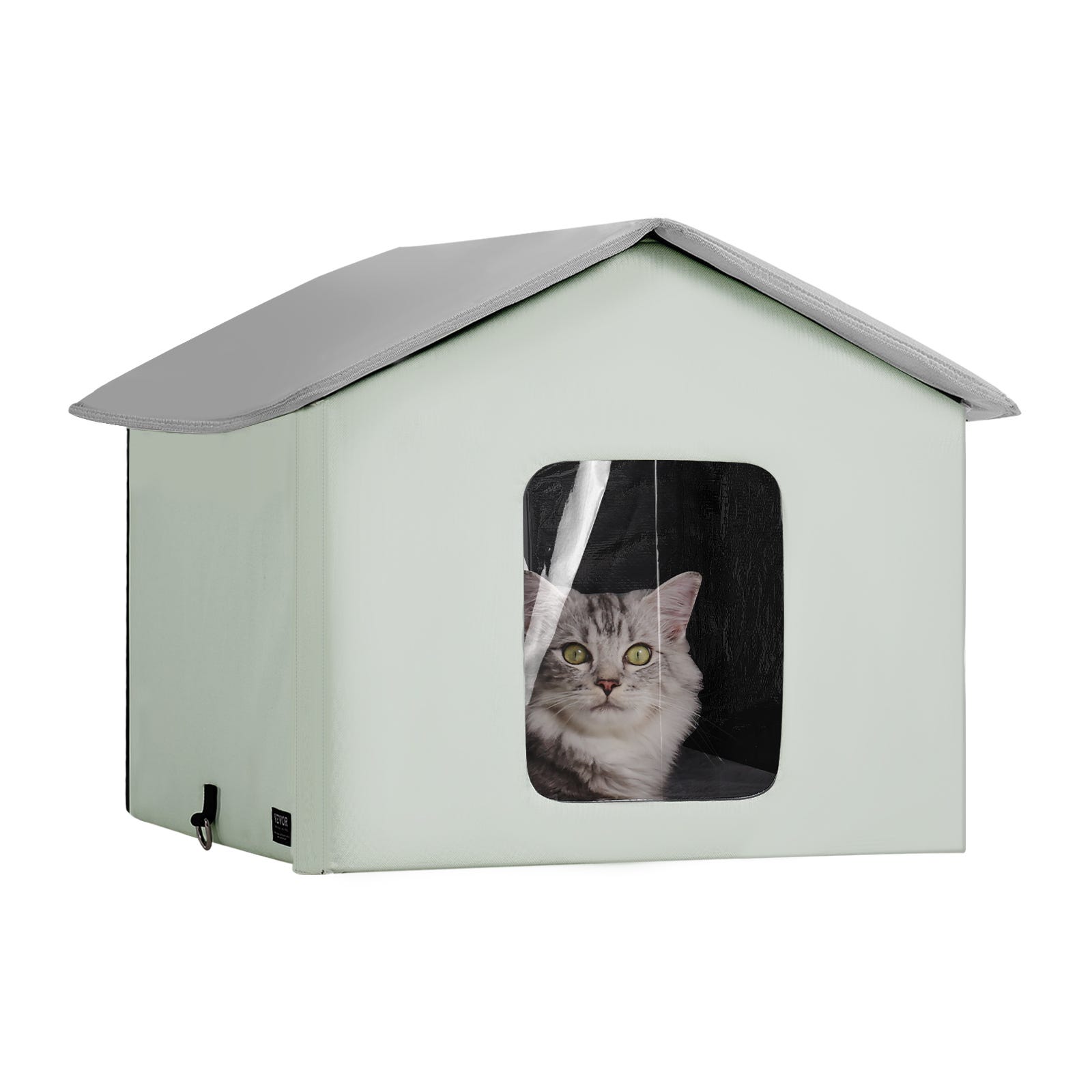 Cuscino riscaldante grigio lungo per gatti di Hailicare, alimentato Cuscino riscaldante grigio lungo per gatti di Hailicare, alimentato