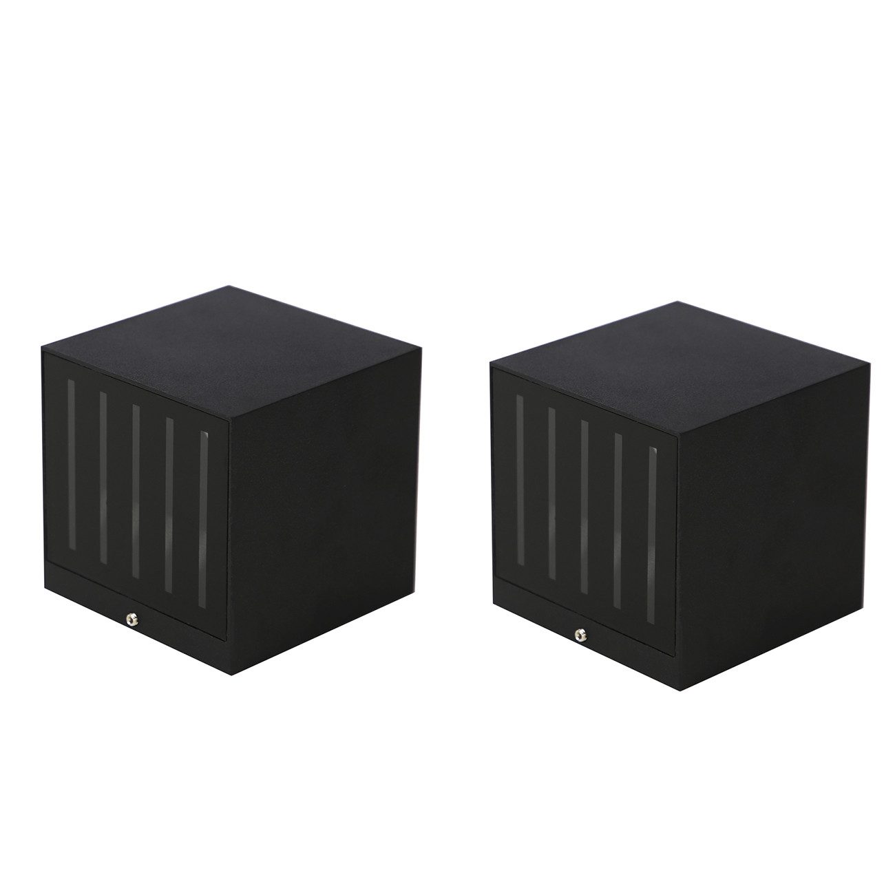 ZMH Lampa ścienna LED 2 szt. Lampa ścienna LED zewnętrzna Lampa ścienna wewnętrzna