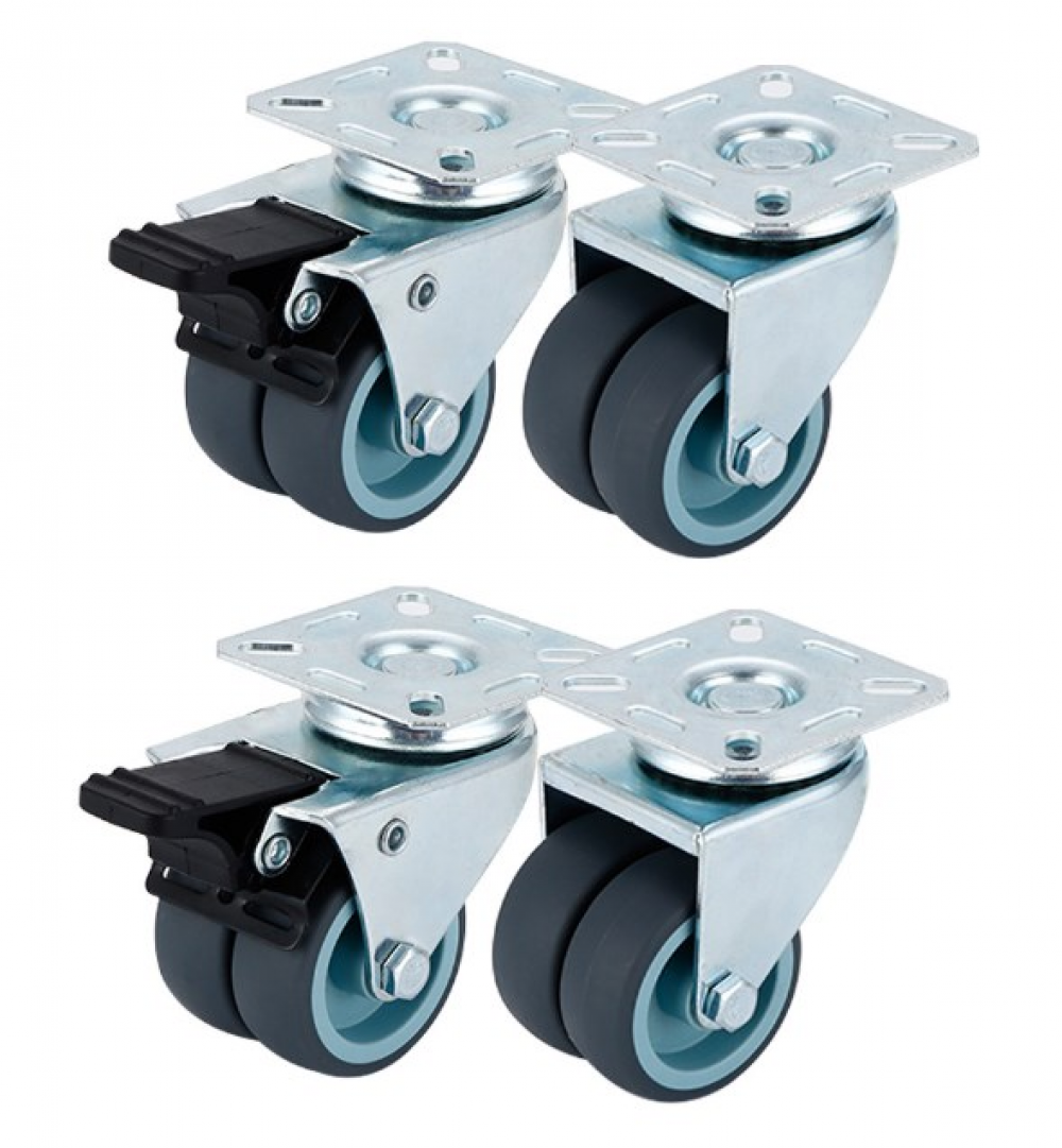 Roulettes Pour Meubles Meuble,Roulettes Pivotantes 4Pcs Meubles